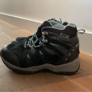 L.L.BEAN - Black and blue water resistant hiking boots